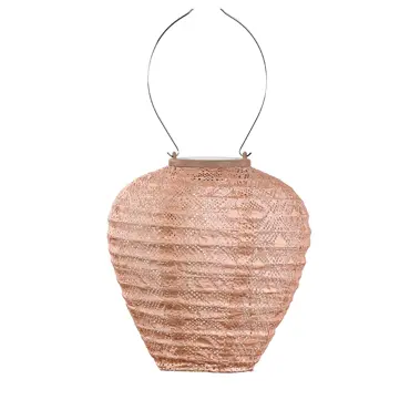 Lumiz solar lampion mosaic roze balloon Ø20 cm - afbeelding 1