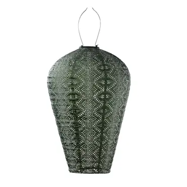Lumiz solar lampion lace sage groen rond Ø35 cm - afbeelding 1