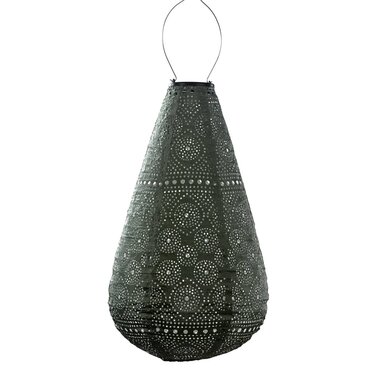 Lumiz solar lampion specta sage groen drop Ø28 cm - afbeelding 1