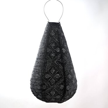 Lumiz solar lampion topaze donker grijs drop Ø28 cm - afbeelding 1