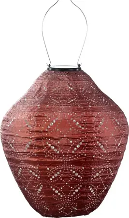 Lumiz solar lampion mandela koper jar Ø30 cm - afbeelding 1