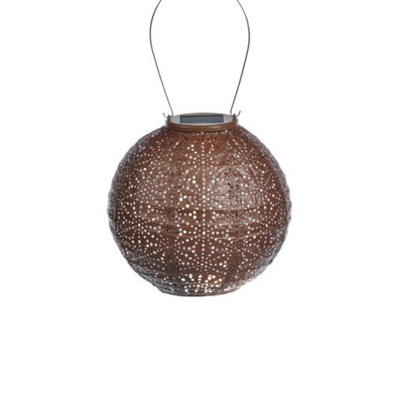 Lumiz solar lampion sashiko koper rond Ø20 cm - afbeelding 1
