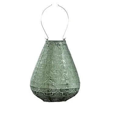 Lumiz solar lampion bazaar sage groen tulip Ø20 cm - afbeelding 1