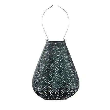 Lumiz solar lampion lace groen tulip Ø20 cm - afbeelding 1