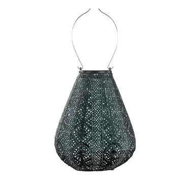 Lumiz solar lampion lace groen tulip Ø20 cm - afbeelding 1