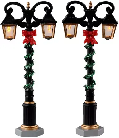 Lemax splendid lights kerstdorp figuur