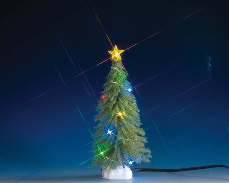 Lemax kerstdorp figuur 'Multi Light Spruce, Medium'