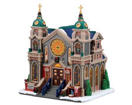 Lemax kersthuisje 'St.Stanislaus Cathedral'