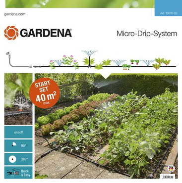 Gardena micro-drip syteem startset voor bloembedden en moestuinen - afbeelding 1