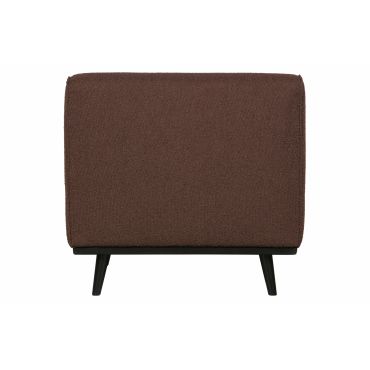 Statement fauteuil bouclé coffee - afbeelding 4