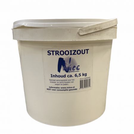 Strooizout in emmer (6,5 kg)