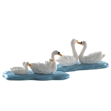 Lemax kerstdorp figuur 'Swans'