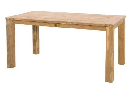 Tuintafel recycled teak