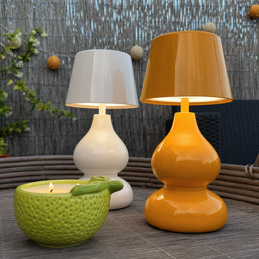 Tafellamp Wit LED oplaadbaar - afbeelding 3
