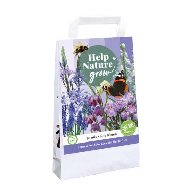 Tas Blue Friends 'Help Nature Grow' - afbeelding 1