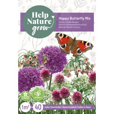 Tas Help Nature Grow, vlindermengsel - afbeelding 2