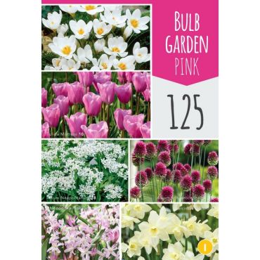 Tas met 125 bollen Bulb Garden Pink - afbeelding 2