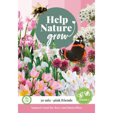 Tas Pink Friends 'Help Nature Grow' - afbeelding 2