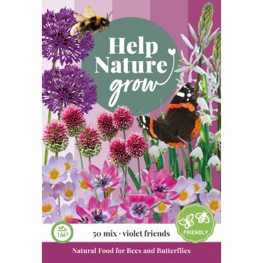 Tas Violet Friends 'Help Nature Grow' - afbeelding 2