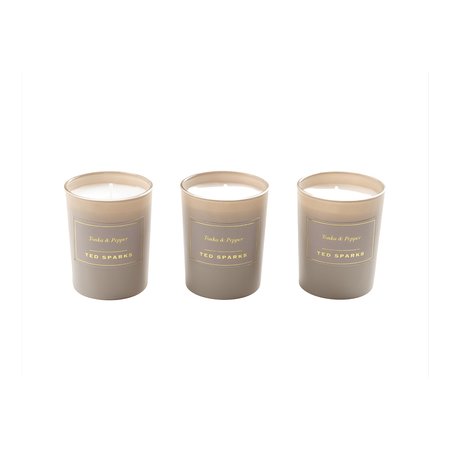 Ted Sparks geschenkset mini kaarsen Tonka & Pepper - afbeelding 1