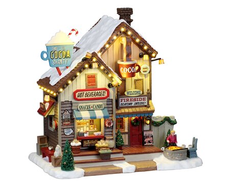 Lemax kersthuisje 'The Cocoa Shanty'