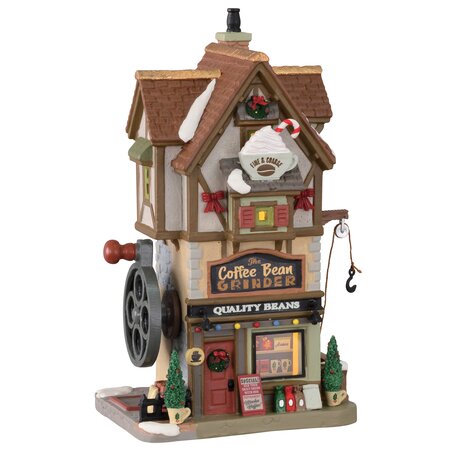 Lemax kersthuisje 'The Coffee Bean Grinder'