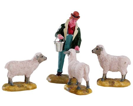Lemax kerstdorp figuur 'The Good Shepherd'