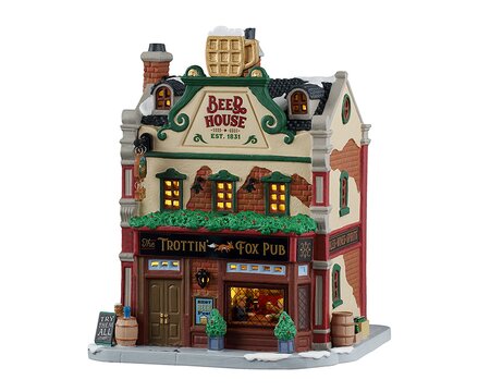 Lemax kersthuisje 'The Trottin' Fox Pub'