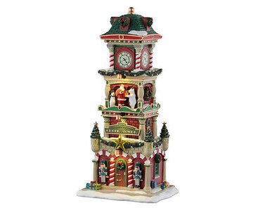 Lemax Lemax The Village Square Clock Tower