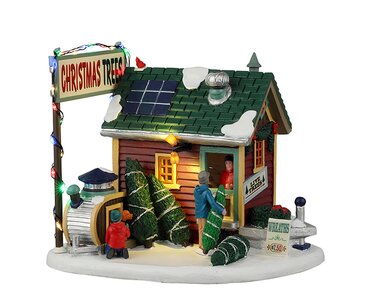 Lemax kersthuisje 'Tiny House Tree Lot'