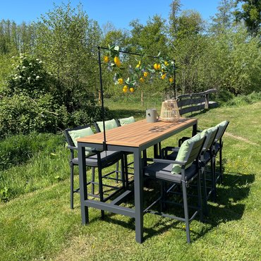 Trestino bartafel Stefano 210x80cm - afbeelding 2