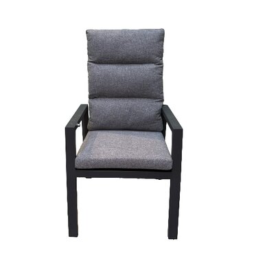 Trestino dining tuinstoel Barone antraciet