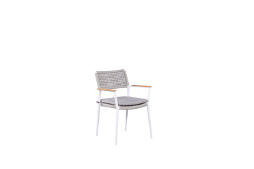 Trestino dining tuinstoel Moleto wit