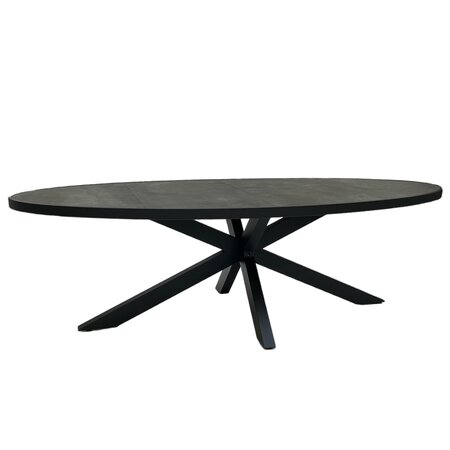 Trestino tuintafel Sindal ovaal 240x115 cm - afbeelding 1
