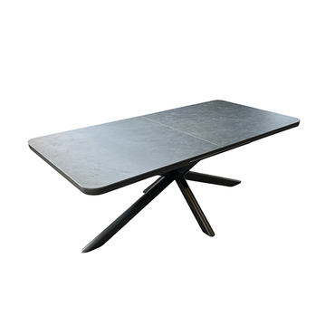 Trestino uitschuifbare dining tuintafel Kolding 200-260x100 cm antraciet - afbeelding 1