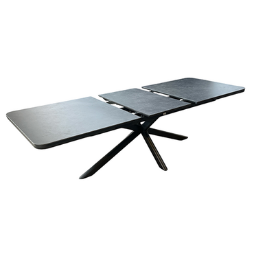 Trestino uitschuifbare dining tuintafel Kolding 200-260x100 cm antraciet - afbeelding 2