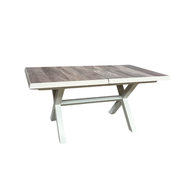 Trestino uitschuifbare tuintafel Odense 163-203 cm latte - afbeelding 1