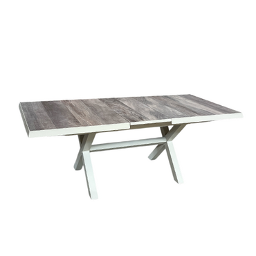 Trestino uitschuifbare tuintafel Odense 163-203 cm latte - afbeelding 3