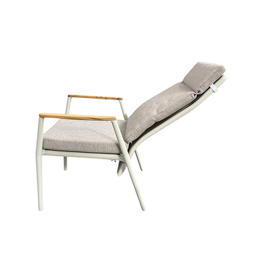 Trestino verstelbare dining tuinstoel Viborg latte - afbeelding 3