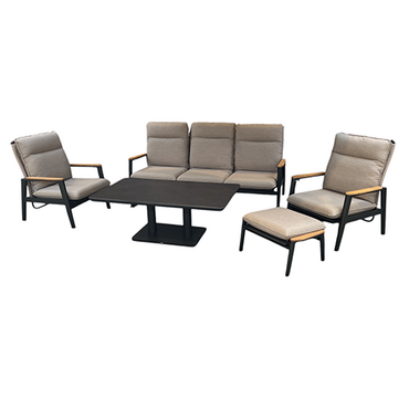 Trestino verstelbare loungeset Sonderborg - afbeelding 1