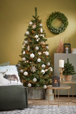 Black Box Trees Forest Slim kunstkerstboom frosted