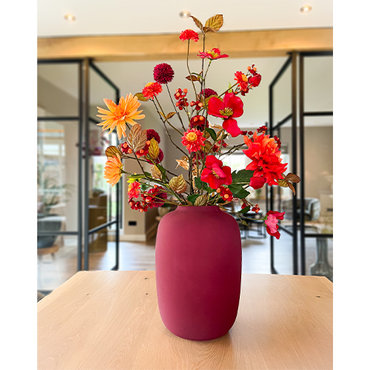 Vaas Artic mat mauve Ø25x35 cm - afbeelding 2