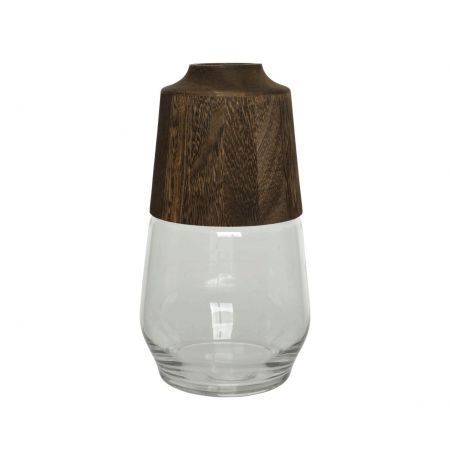Vaas glas hout