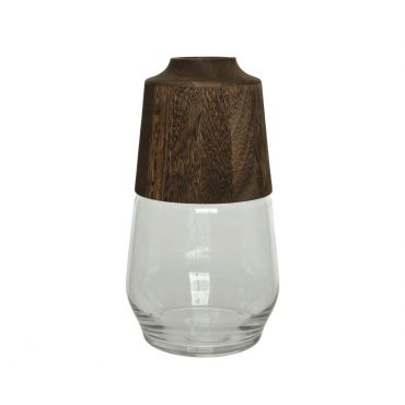 Vaas glas hout