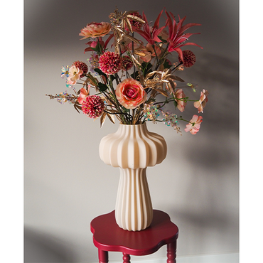 Vaas Luxx cozy sand Ø25x40 cm - afbeelding 2