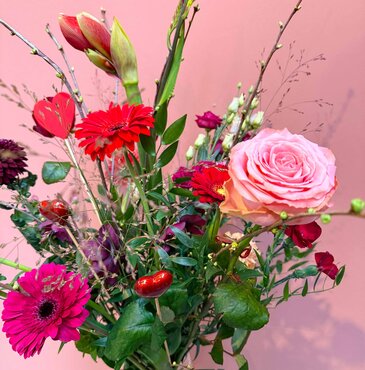 Valentijnsboeket klein - afbeelding 3