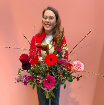 Valentijnsboeket klein - afbeelding 4