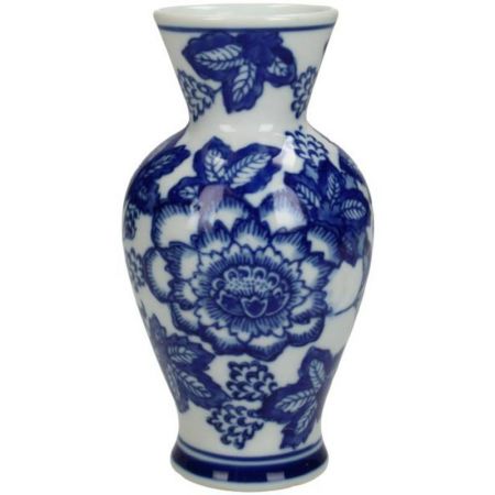 Vaas porselein Delfts blauw - afbeelding 1