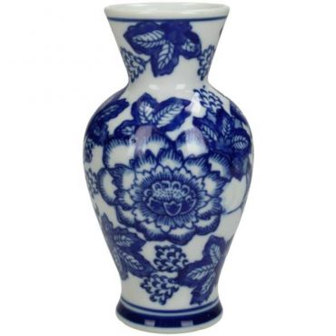 Vaas porselein Delfts blauw - afbeelding 1