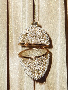 Vondels kersthanger faberge goud - afbeelding 5